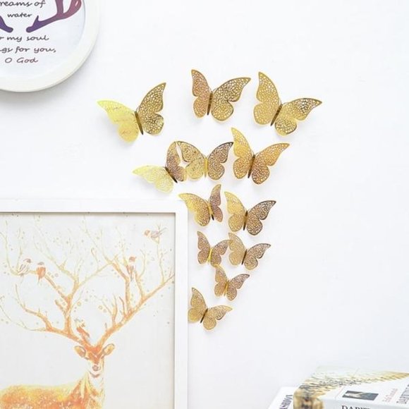 12 Pcs/Set New 3D Wall Stickers - Picture 7 of 16